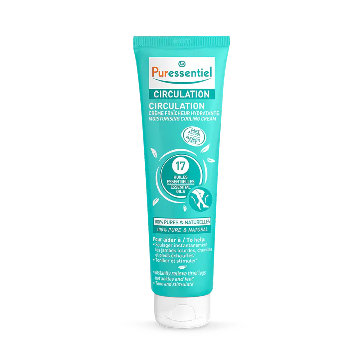 Puressentiel Circulation Moisturising Cooling Cream 100 ml