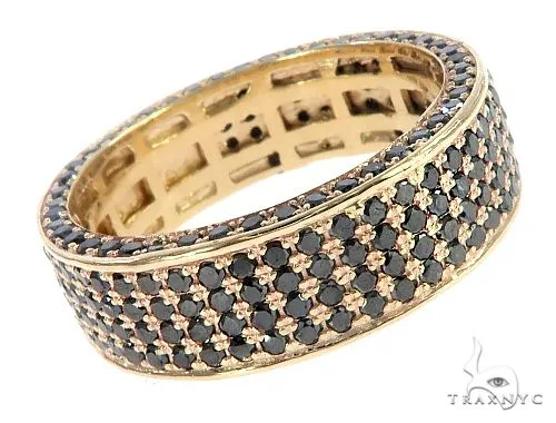 RINA - For Him FACTORY 10K Yellow Gold Diamond Wedding Band 65470 in Yellow Gold / 10 – Ring
