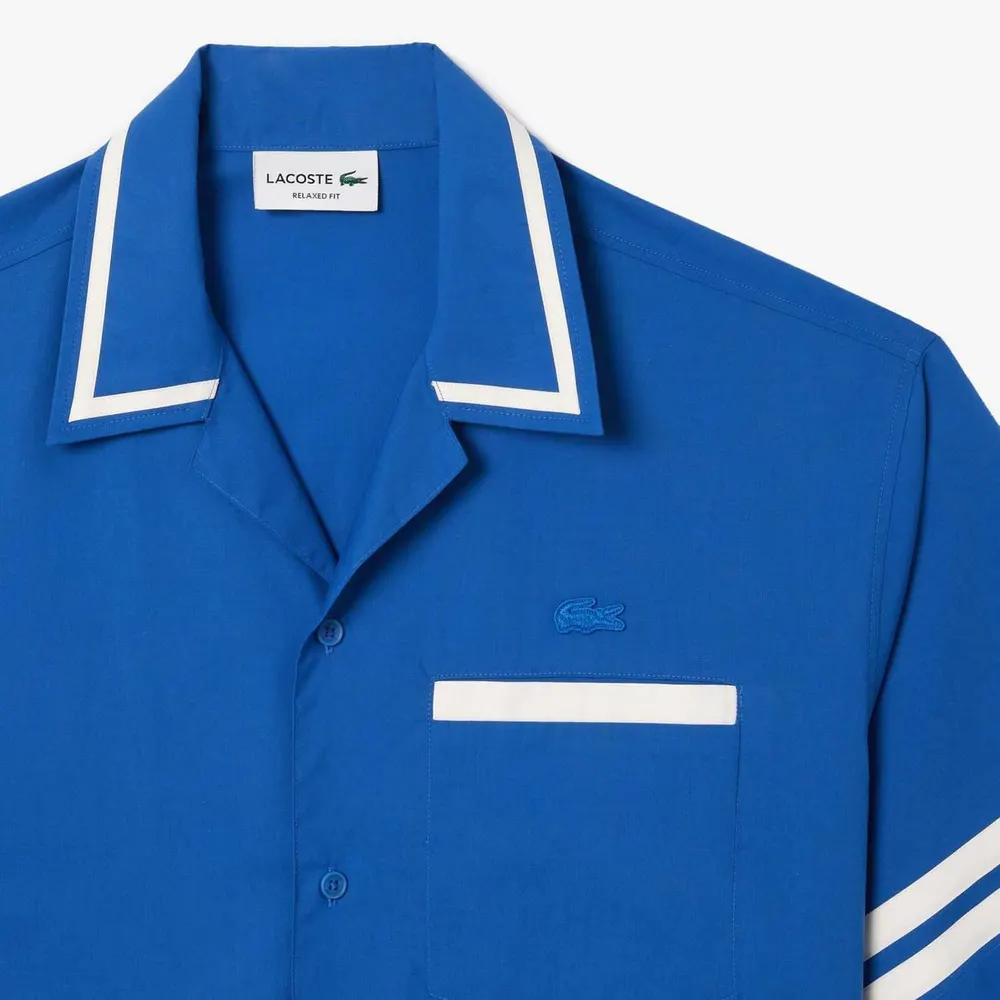 Lacoste Relaxed-Fit Print Back Shirt detail 2