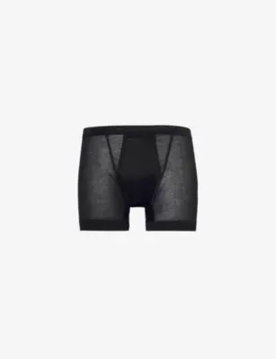 ZIMMERLI Classic jersey boxer briefs - BLACK