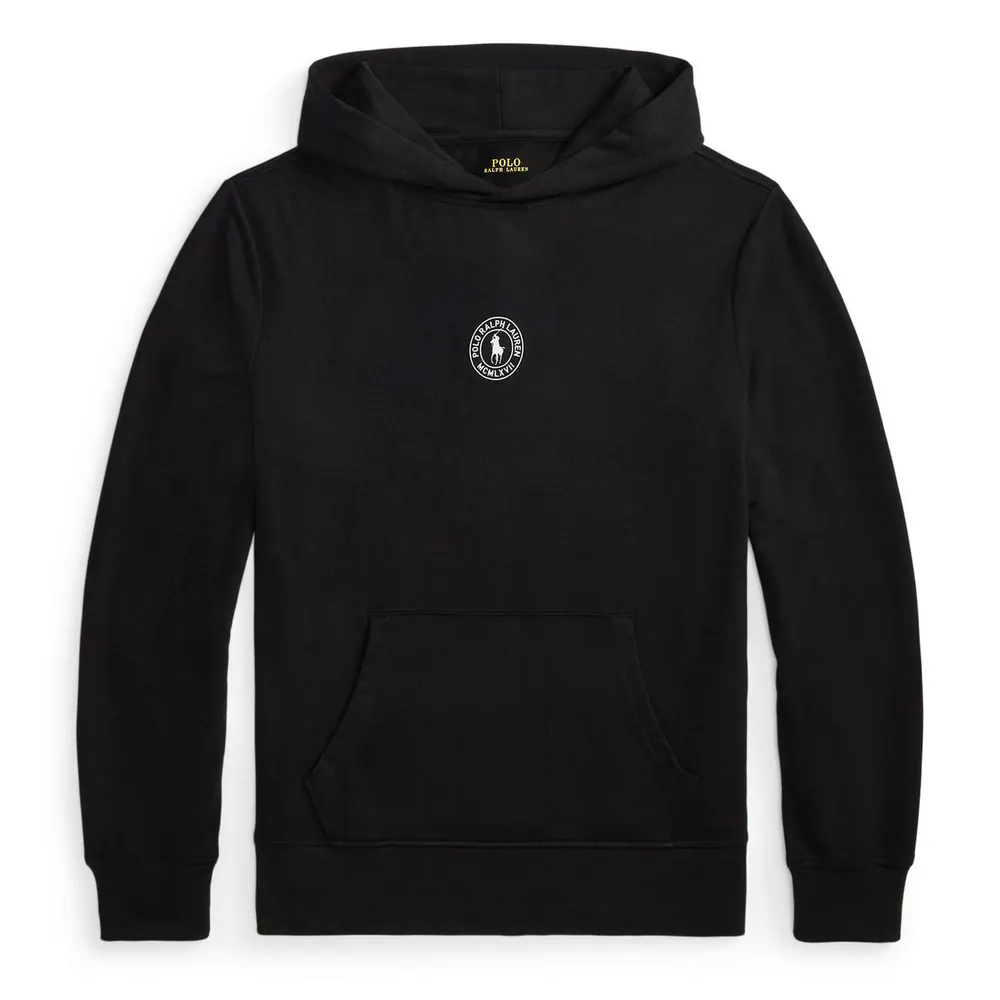 Polo Ralph Lauren Men's Puck Logo Pull Over Hoodie