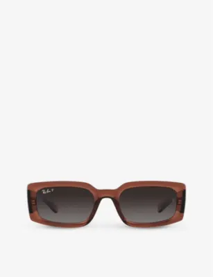 RAY-BAN RB4395 Kiliane pillow-frame acetate sunglasses