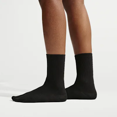 Nike NikeSKIMS Rift Split-Toe Crew Socks (1 Pair) - NSKM Obsidian/NSKM Boulder