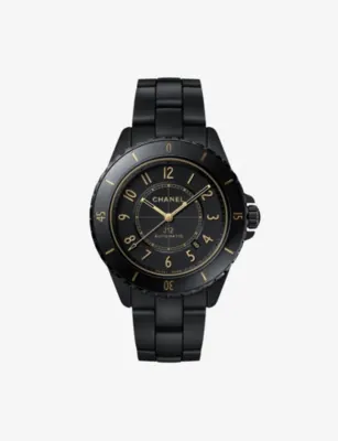 CHANEL J12 Golden Black Calibre 12.1 Watch 42mm