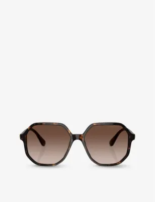SWAROVSKI SK6003 irregular-frame tortoiseshell acetate sunglasses in BROWN – Mens | Sunglasses | Square