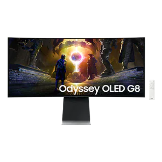 Samsung 34” Odyssey OLED G8 G85SD Smart Ultra UWQHD 175Hz Gaming Monitor
