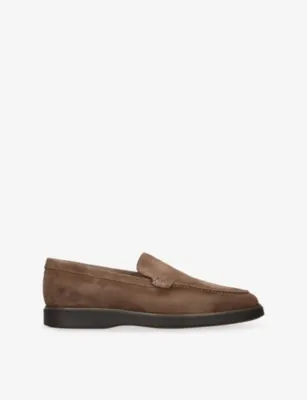 MAGNANNI Paraiso Suede Loafers - EUR 42.5 / 8.5 UK MEN in Beige – Mens | Loafers