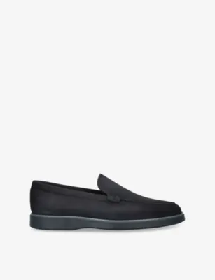 MAGNANNI Paraiso Suede Loafers - EUR 42.5 / 8.5 UK MEN in Navy – Mens | Loafers