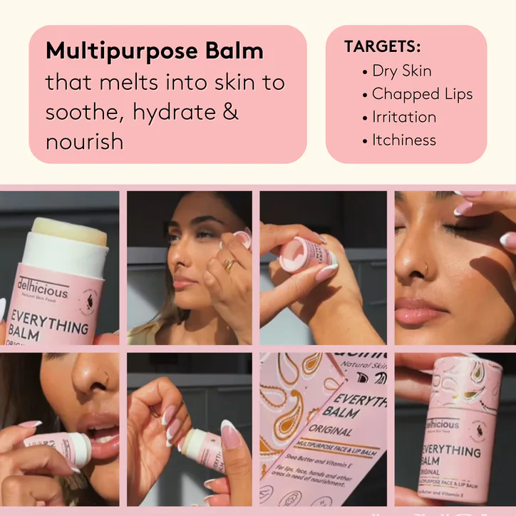 Delhicious Everything Balm - Multipurpose Face, Lip & Body detail 3