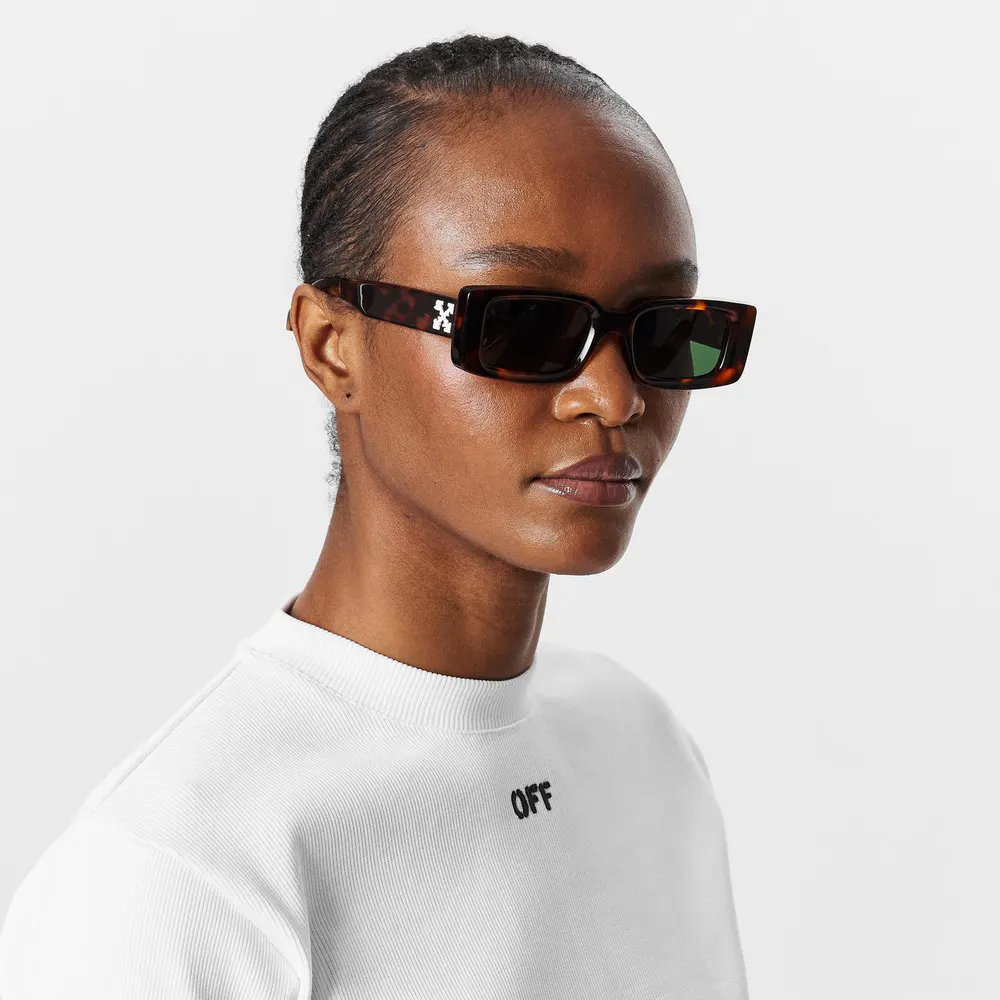 Off White Arthur 53 Rectangle Sunglasses detail 3