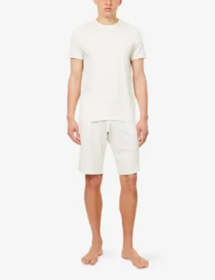 DEREK ROSE Basel 24 Short-Sleeve Modal-Jersey T-Shirt detail 2