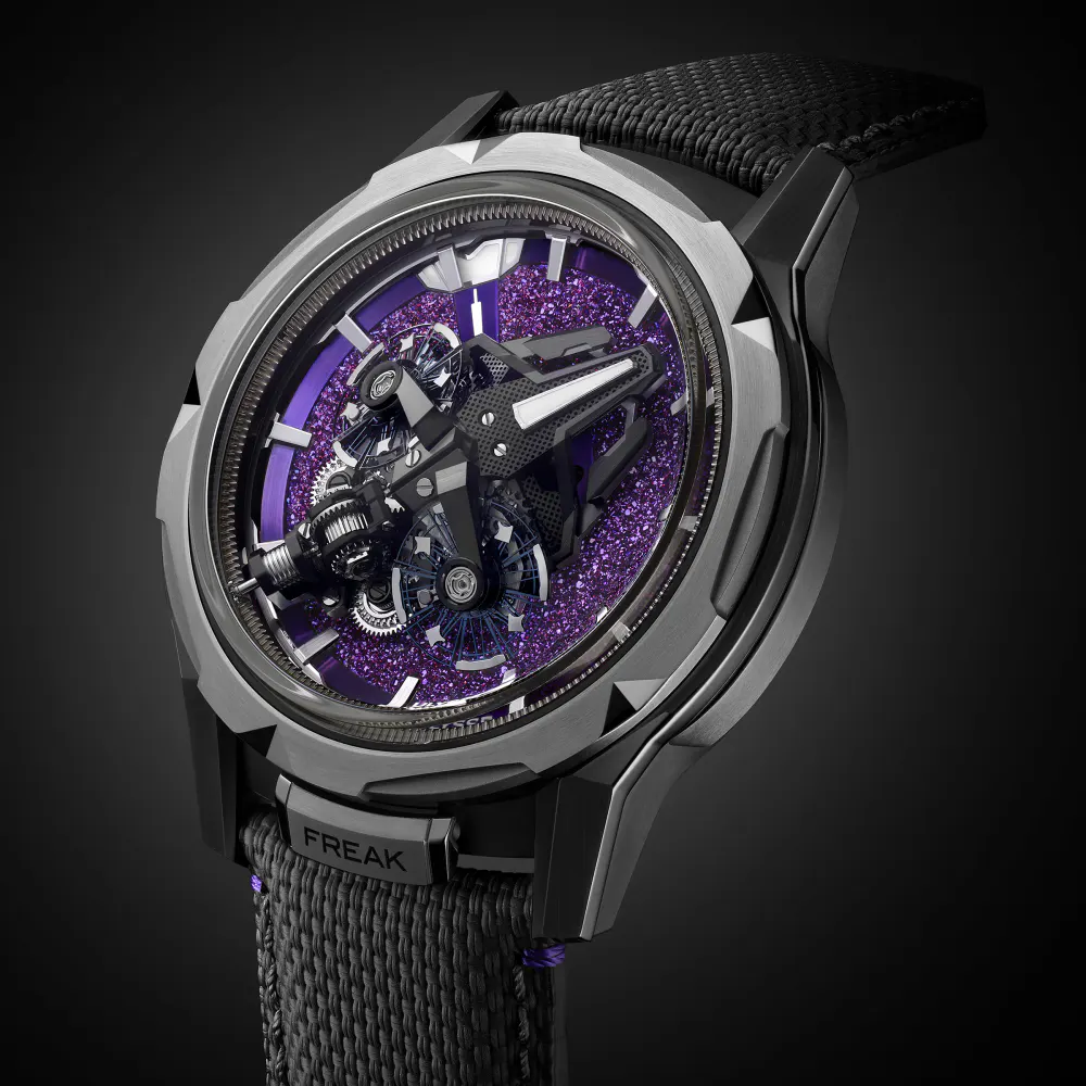 Ulysse Nardin Freak S Crystallium Limited Edition Centenary 45mm Mens Watch The For Him Group Exclusive in Purple, additional product view 2