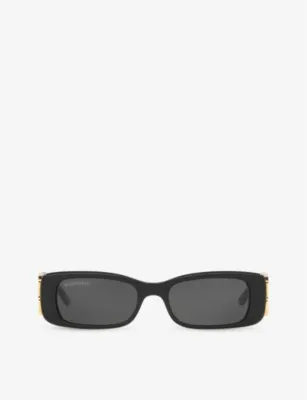 BALENCIAGA BB0096S square-frame acetate sunglasses