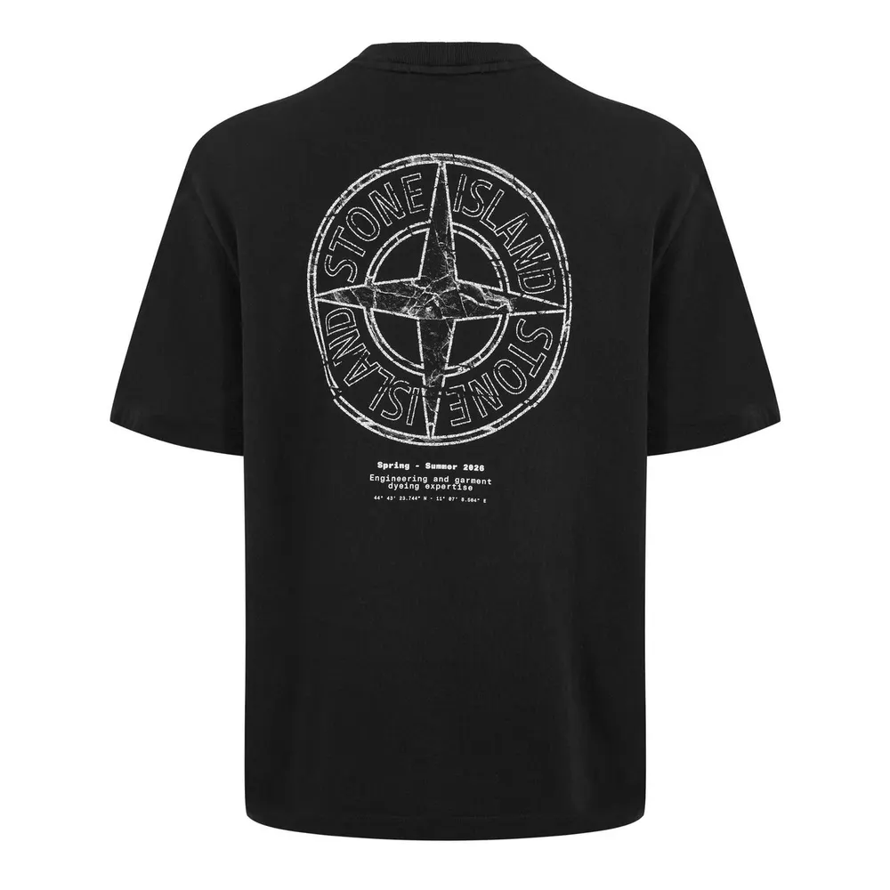 Stone Island Men's Print T-Shirt detail 2