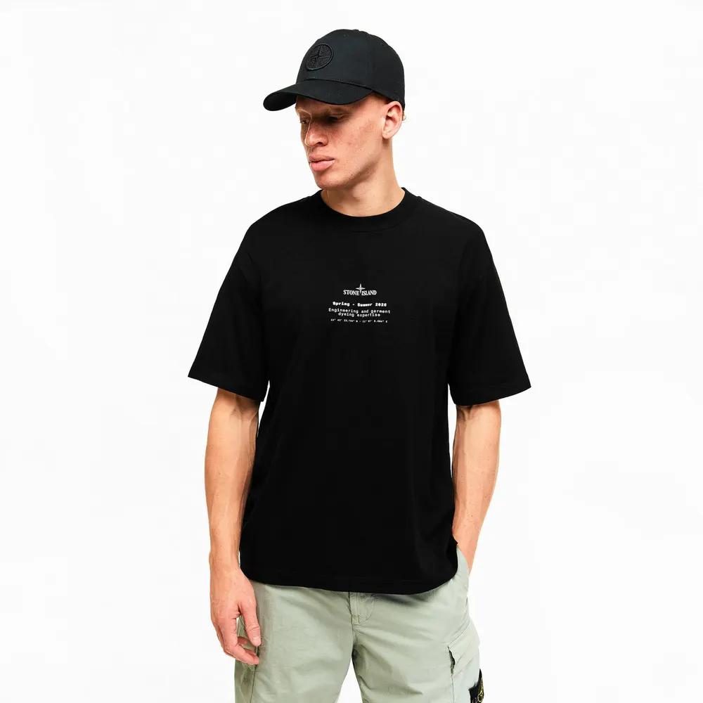 Stone Island Men's Print T-Shirt detail 3