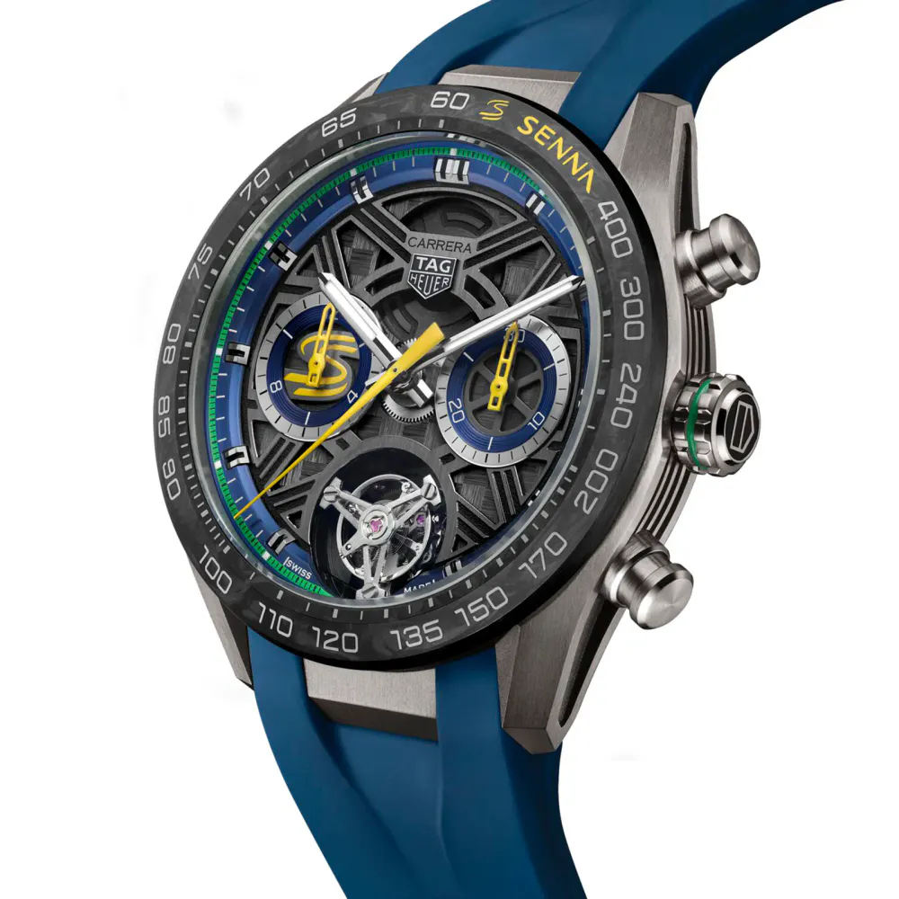 TAG Heuer Carrera Extreme Sport Chronograph Tourbillon X Senna 44mm Mens Watch detail 2