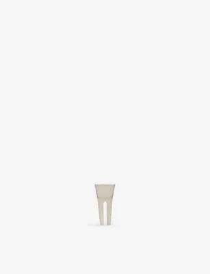 RICK OWENS Mini Open Trunk Brass Single Earring