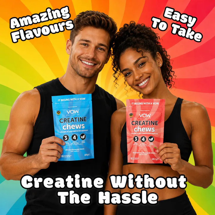 Vow Nutrition Creatine Chews Apple, Mango & Lime 100 Chews detail 3