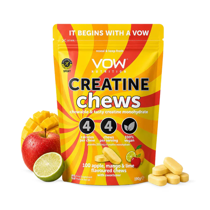 Vow Nutrition Creatine Chews Apple, Mango & Lime 100 Chews