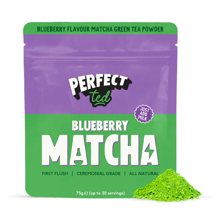 PerfectTed Blueberry Matcha Tea Powder 75g detail 3