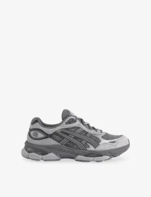 ASICS Gel-NYC 2.0 Suede and Mesh Trainers - 8.5 in GLACIER GREY PIEDMONT GR – Mens | Trainers | Lace up trainers
