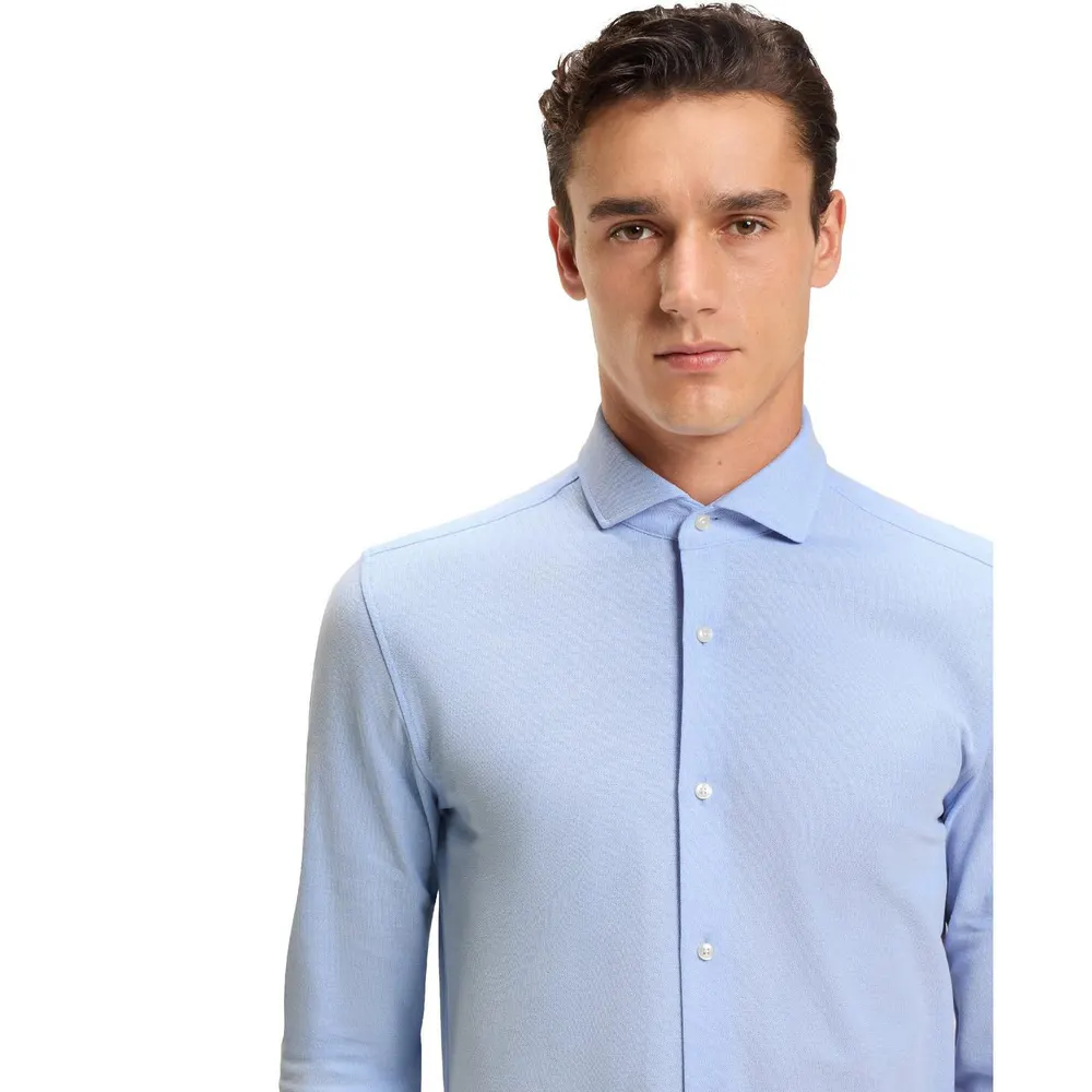 Boss Men's P Hank Spread Long Sleeve Oxford Shirt detail 3