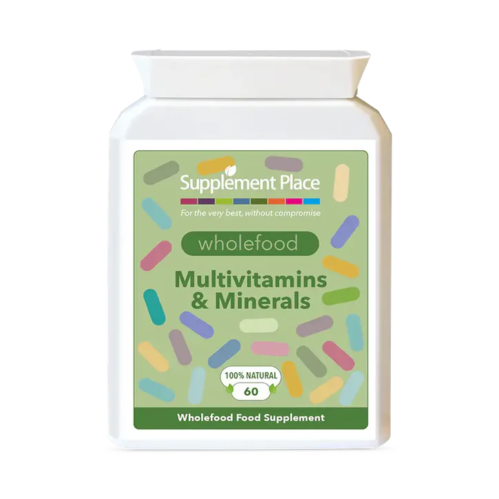 Supplement Place Wholefood Multivitamins & Minerals | 60 Capsules