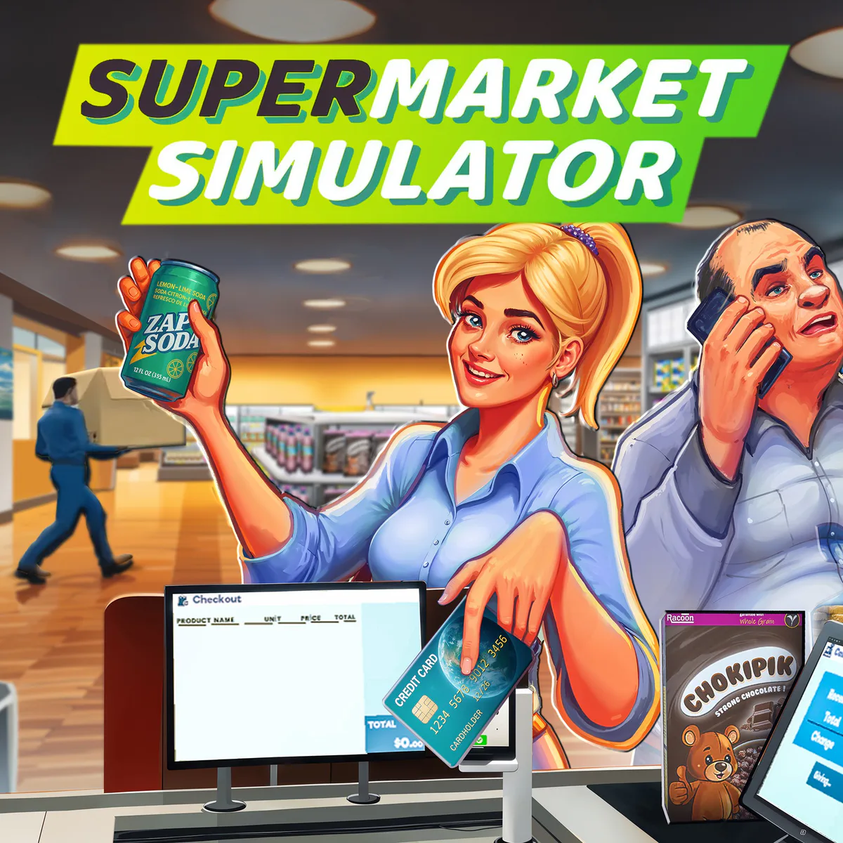 NAISU Supermarket Simulator in Digital, additional product view 2