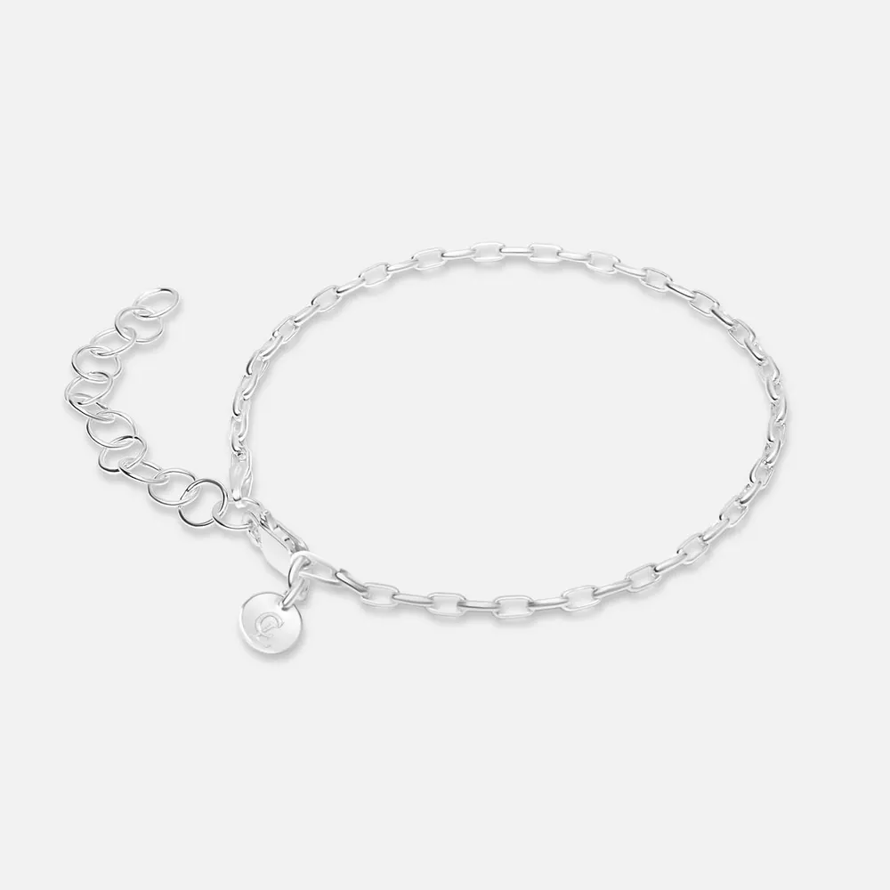 Common Lines Mens Cable Chain Bracelet
