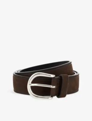 BOGGI MILANO Buckled Leather Belt - 38
