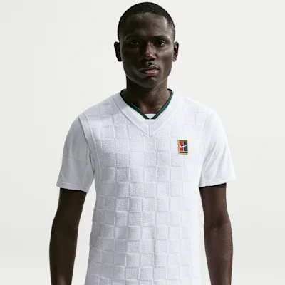 Nike NikeCourt Slam Men's Tennis Sleeveless Jumper - White in White – Nike men's and unisex