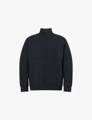 For Him Dri-Fit Quarter-Zip Stretch-Woven Sweatshirt