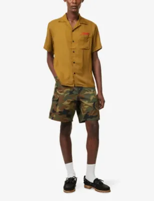 AUSTIN POST Straight-Fit Cotton Cargo Shorts detail 2
