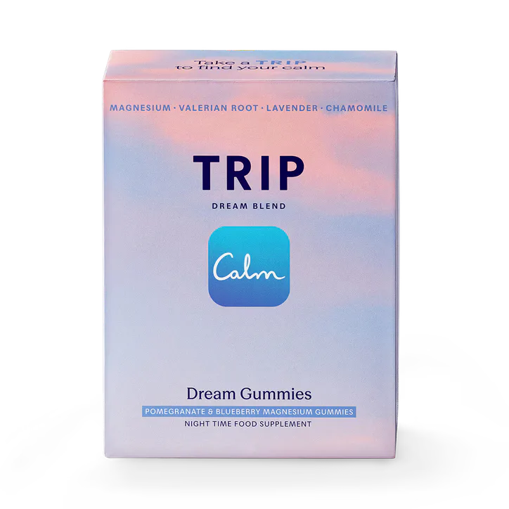 TRIP Dream Sleep Gummies Blueberry 60 Gummies
