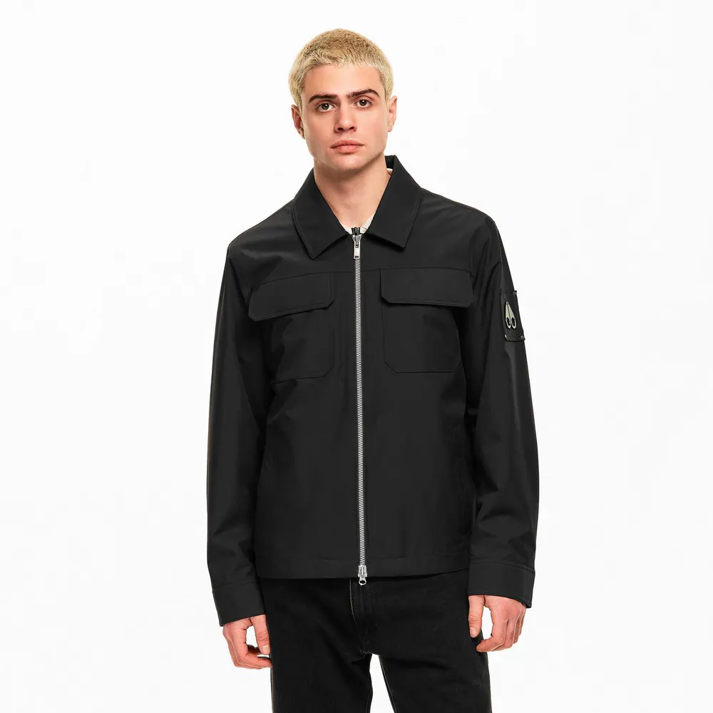 Moose Knuckles Men's Jacques OS Overshirt detail 3