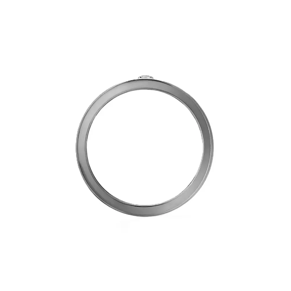 Messika Move Titanium Graphite Titanium 0.05ct Diamond Ring detail 3