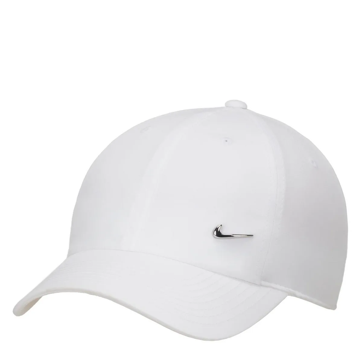 For Him Nike Metal Swoosh Cap in White – Accessories