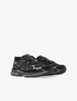 ASICS Gel-NYC Mesh Low-Top Trainers - 11.5 in GRAPHITE GREY BLACK, additional product view 3