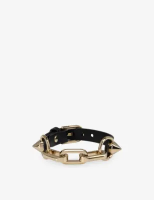 CHRISTIAN LOUBOUTIN Eva Leather Bracelet - EMPIRE
