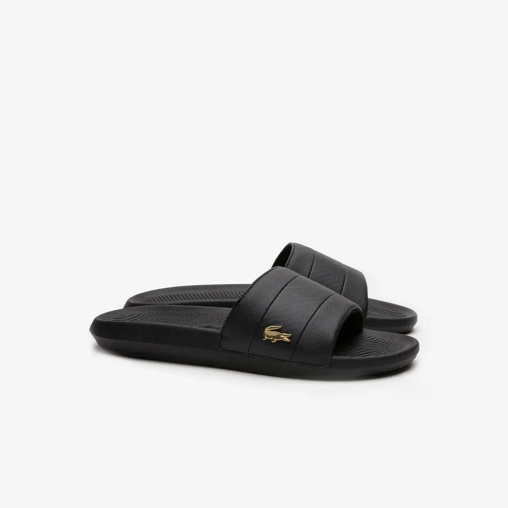 Lacoste Serve Metal Slides detail 2