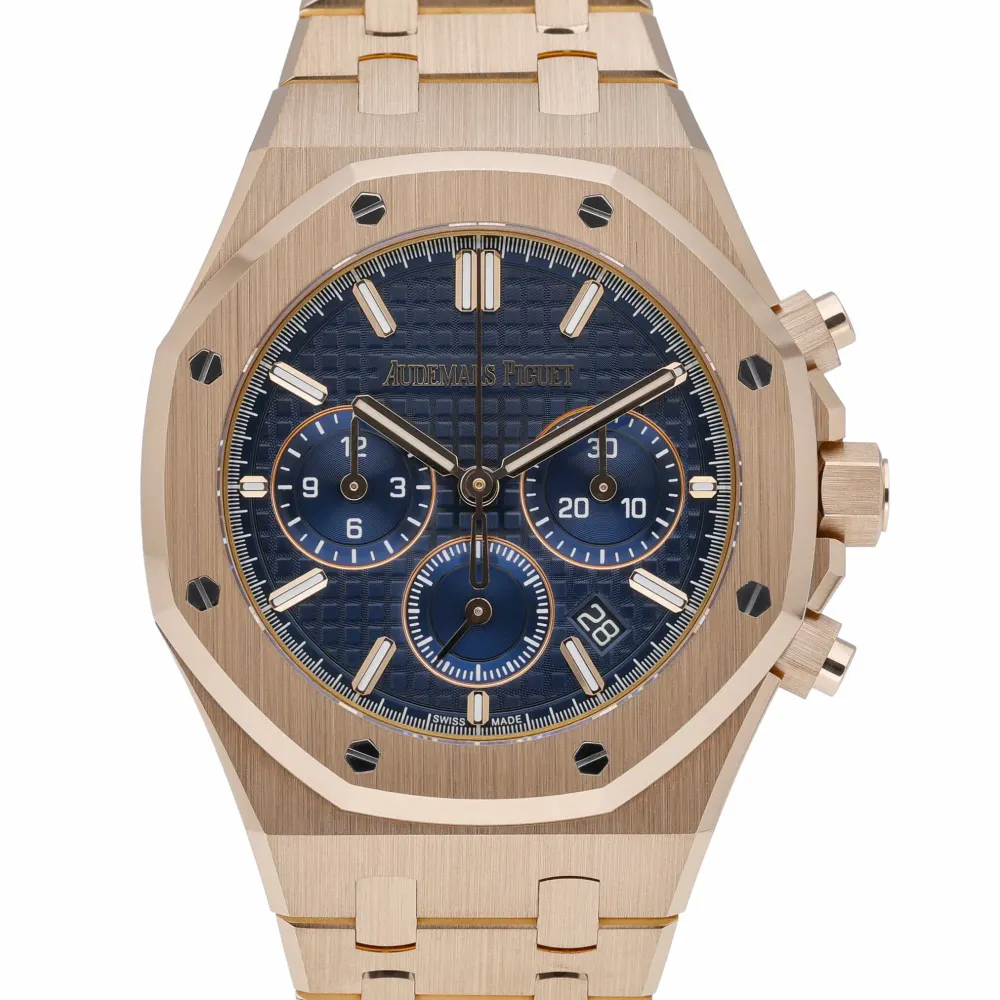 Audemars Piguet Royal Oak 26715OR.OO.1356OR.01 — 2023 — Excellent in Blue Baton – Pre-owned watches