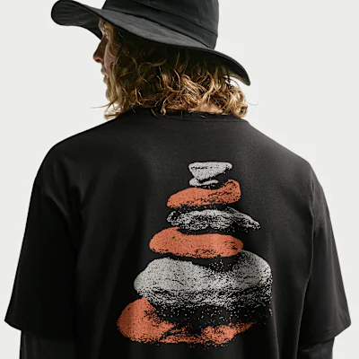 Nike ACG Men's Dri-FIT T-Shirt - Black/Light Orewood Brown