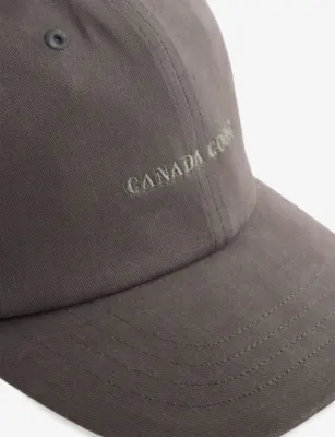 CANADA GOOSE Everyday Embroidered-Logo Cotton Cap detail 2