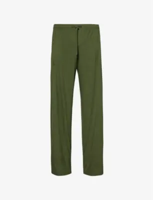 DEREK ROSE Basel 15 relaxed-fit straight-leg stretch-jersey pyjama bottoms