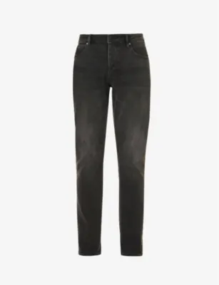 NEUW Lou Slim Straight Mid-Rise Stretch-Denim Jeans - 31/30 in Moonshake – Mens | Jeans | Slim