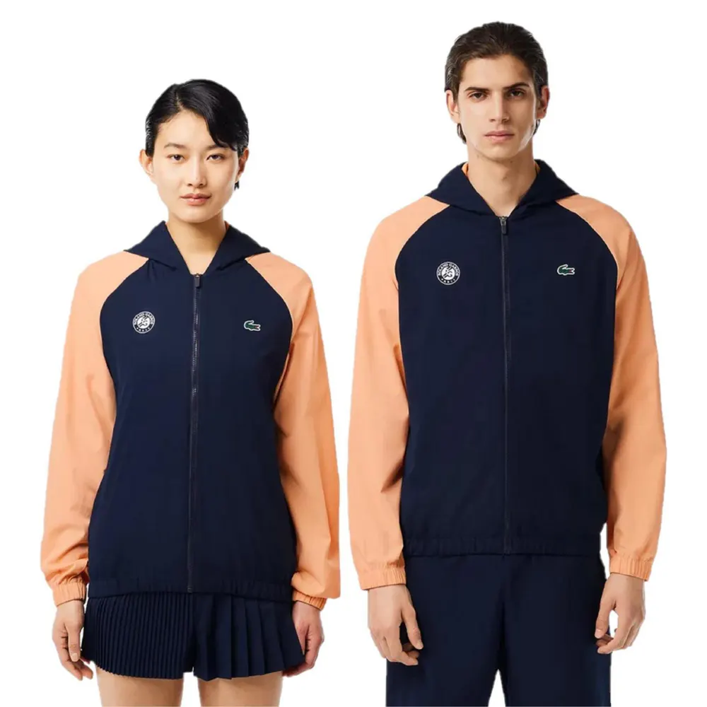 Lacoste Men's Water-Resistant Rain Anorak