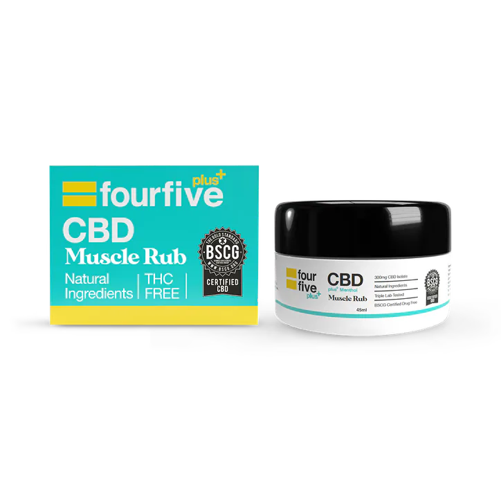 fourfive CBD Muscle Rub 300mg 45ml