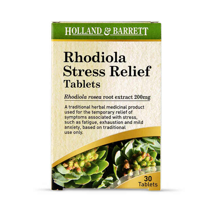 For Him Rhodiola Stress Relief 30 Tablets 200mg