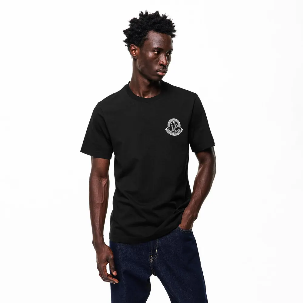 Moncler Men's MB Logo T-Shirt detail 3