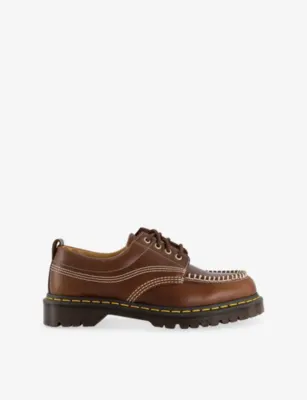 DR. MARTENS Lowell Leather Shoes - EUR 43 / 9 UK MEN in BUTTERSCOTCH ORLEANS – Mens | Loafers